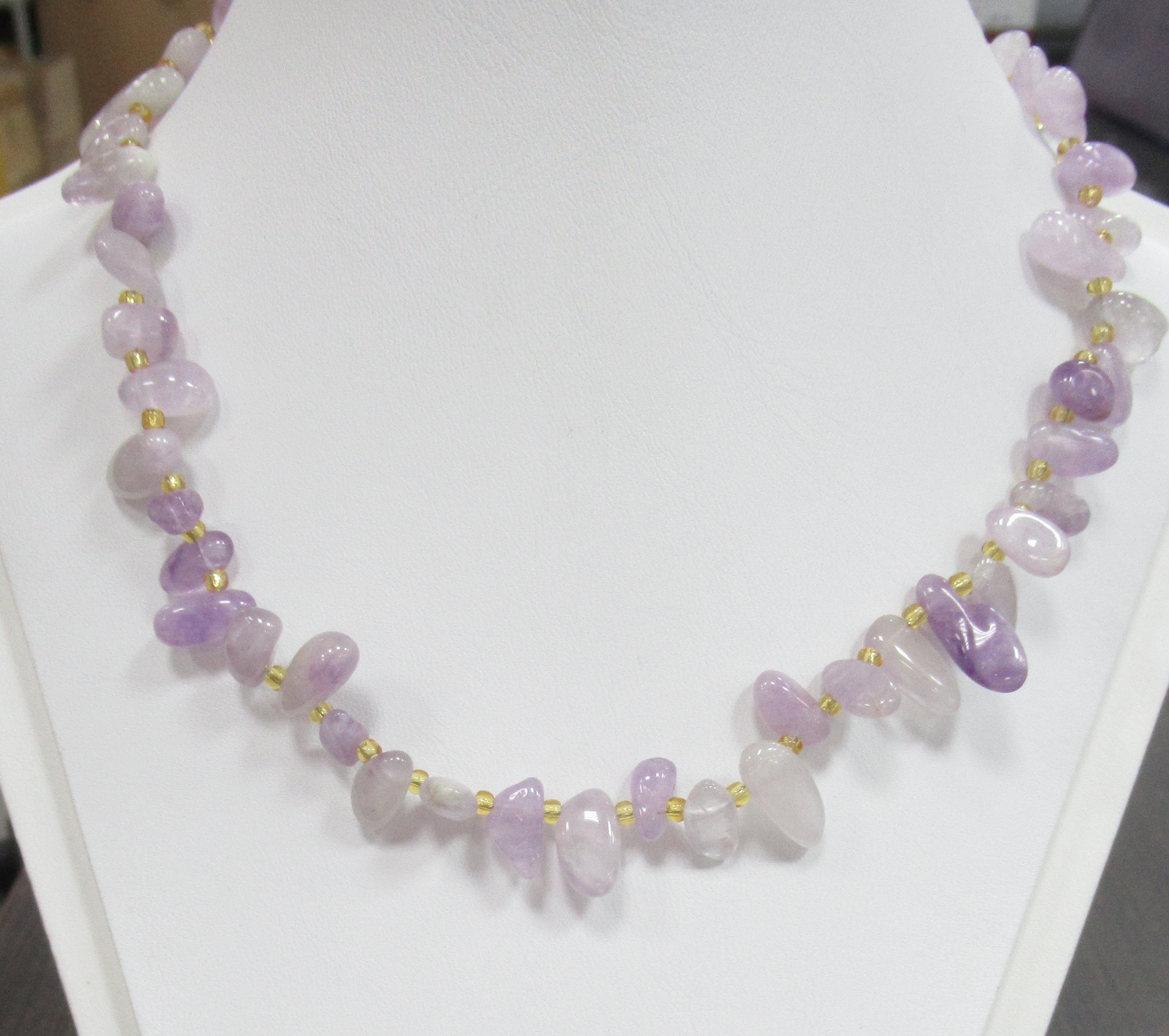 Бусы из аметиста